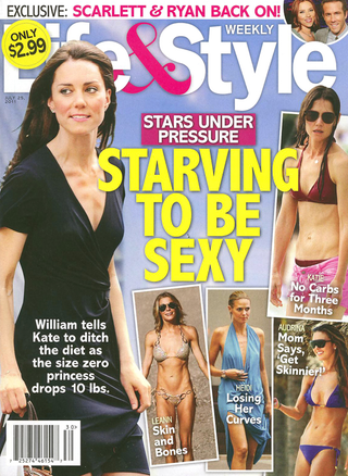 Illustration for article titled This Week In Tabloids: Kate Middleton Can't Get Knocked Up, She's Anorexic